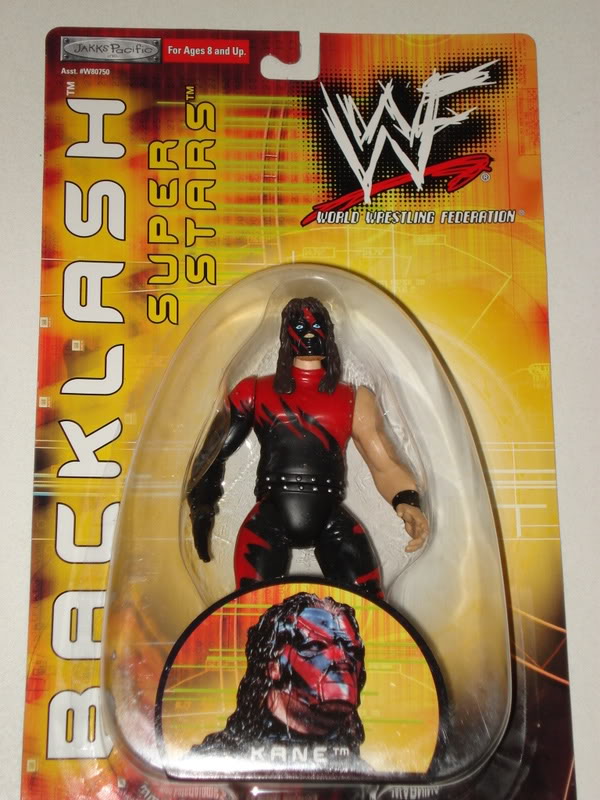 2000 WWF Jakks Pacific Backlash Series 2 Kane [Exclusive] Action & Toy Figures PWcatalog