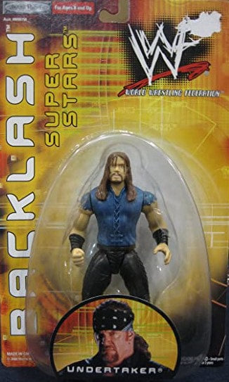 2000 WWF Jakks Pacific Backlash Series 2 Undertaker [Exclusive] Action & Toy Figures PWcatalog