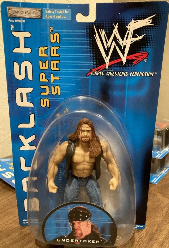 2001 WWF Jakks Pacific Backlash Series 3 Undertaker [Exclusive] Action & Toy Figures PWcatalog