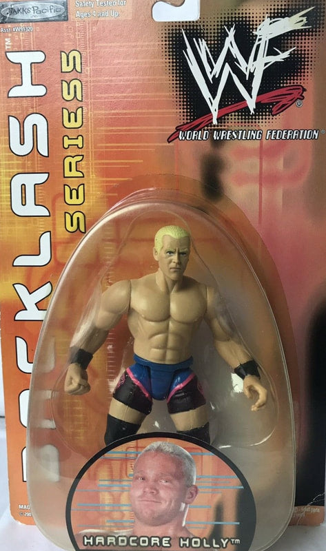 2001 WWF Jakks Pacific Backlash Series 5 Hardcore Holly [Exclusive]