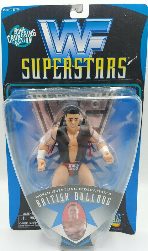 1997 WWF Jakks Pacific Best of 1997 Series 1 British Bulldog [Exclusive] Action & Toy Figures PWcatalog