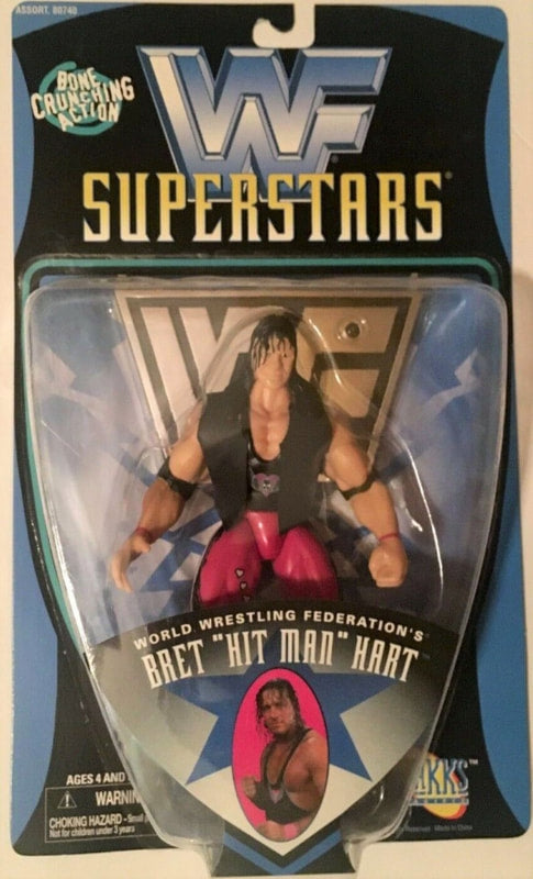 1997 WWF Jakks Pacific Best of 1997 Series 1 Bret "Hit Man" Hart [Exclusive] Action & Toy Figures PWcatalog