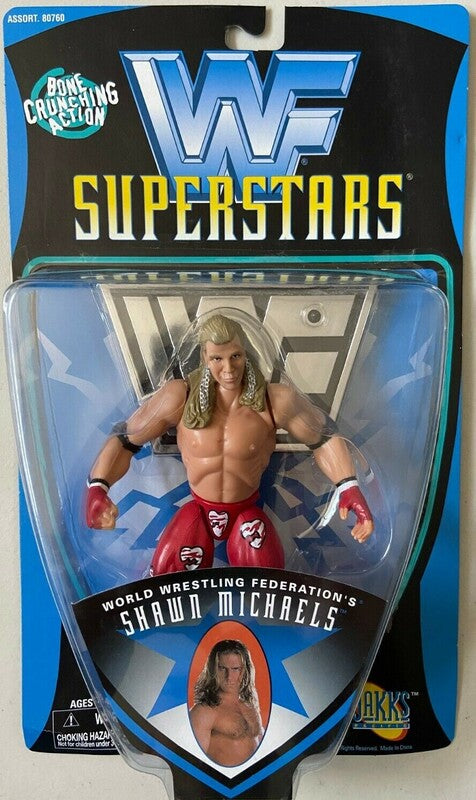 1998 WWF Jakks Pacific Best of 1997 Series 2 Shawn Michaels [Exclusive] Action & Toy Figures PWcatalog