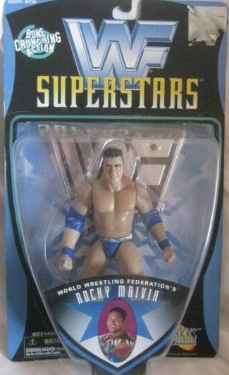 1998 WWF Jakks Pacific Best of 1997 Series 2 Rocky Maivia [Exclusive] Action & Toy Figures PWcatalog