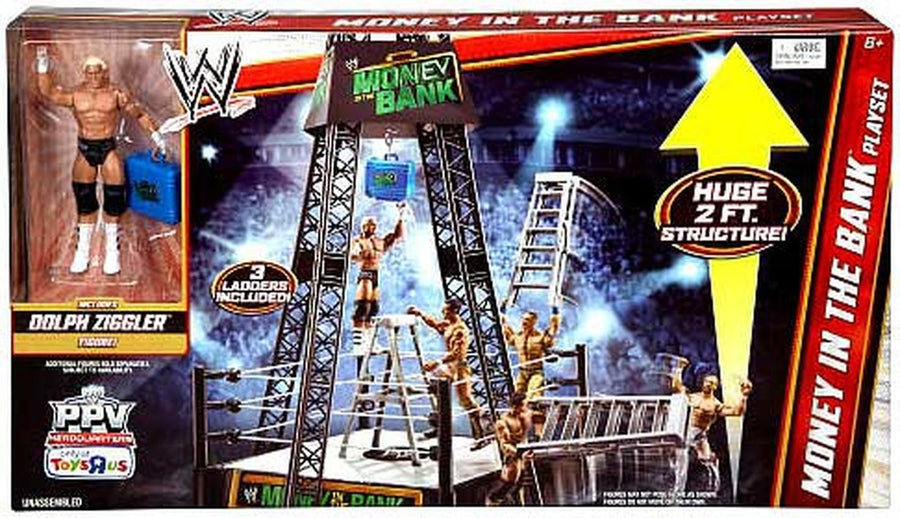 WWE Mattel Money in the Bank Playset [With Dolph Ziggler] Action & Toy Figures PWcatalog