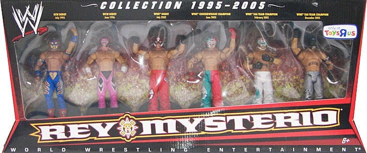 WWE Mattel Superstar Box Sets Rey Mysterio Collection 1995-2005 [Exclusive] Action & Toy Figures PWcatalog