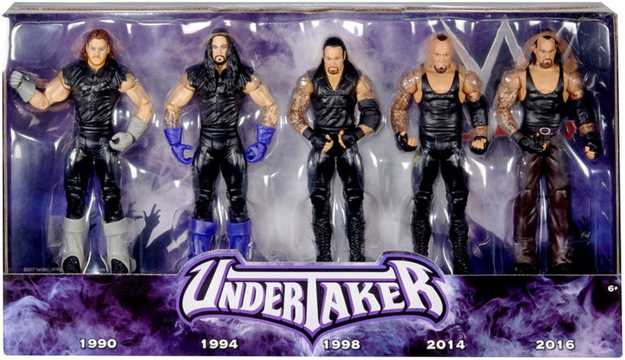 WWE Mattel Superstar Box Sets Undertaker Collection 1990-2016 [Exclusive] Action & Toy Figures PWcatalog