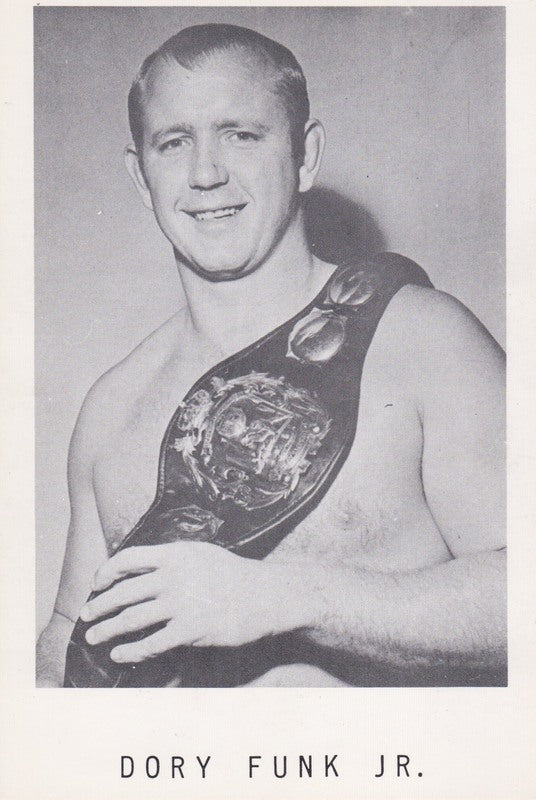 Dory Funk Jr. Boyd Pierce 3.5x5" Promo Photo PWcatalog