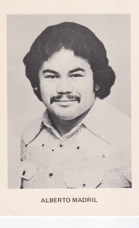 Alberto Madril Boyd Pierce 3.5x5" Promo Photo PWcatalog