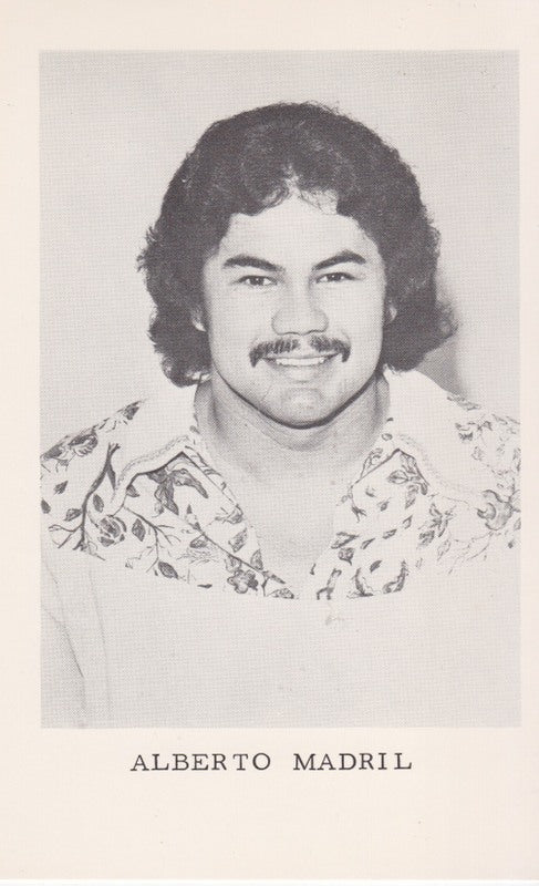 Alberto Madril Boyd Pierce 3.5x5" Promo Photo PWcatalog