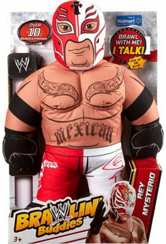 WWE Mattel Brawlin' Buddies Exclusives Rey Mysterio [Exclusive] Action & Toy Figures PWcatalog