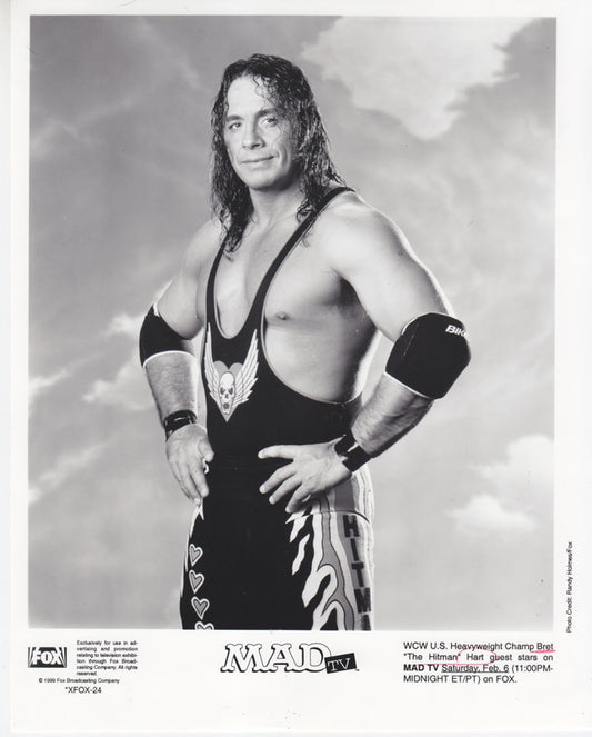 1999 Bret Hart Fox TV Promo b/w