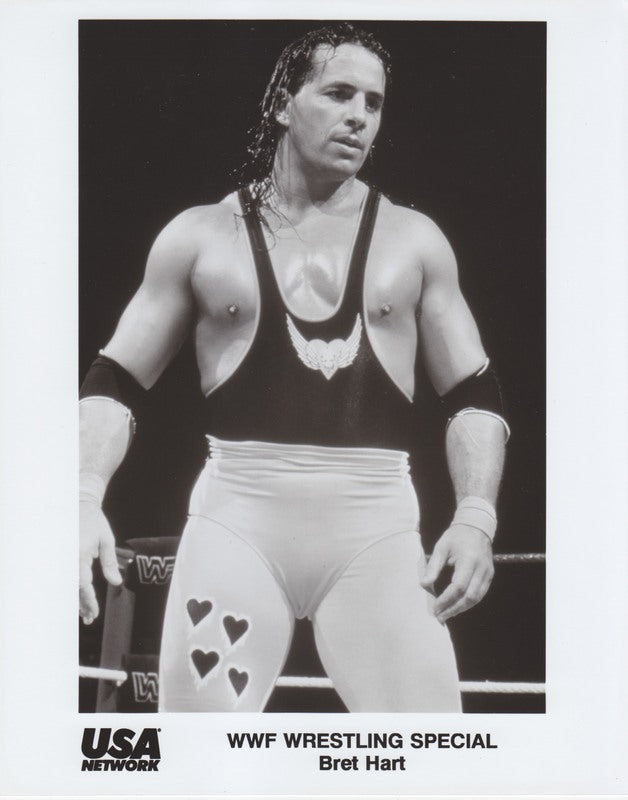 1992 USA NETWORK Bret Hart PWcatalog