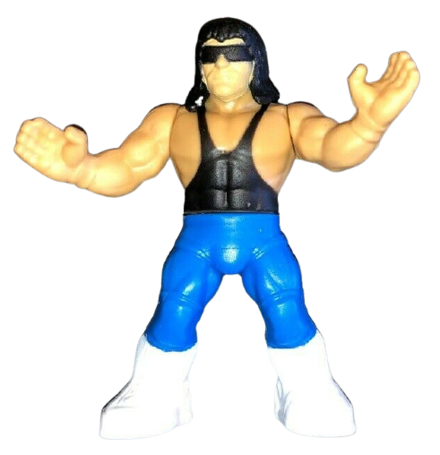 WWE Mattel Mighty Minis 1 Bret Hart [In Black & Blue]