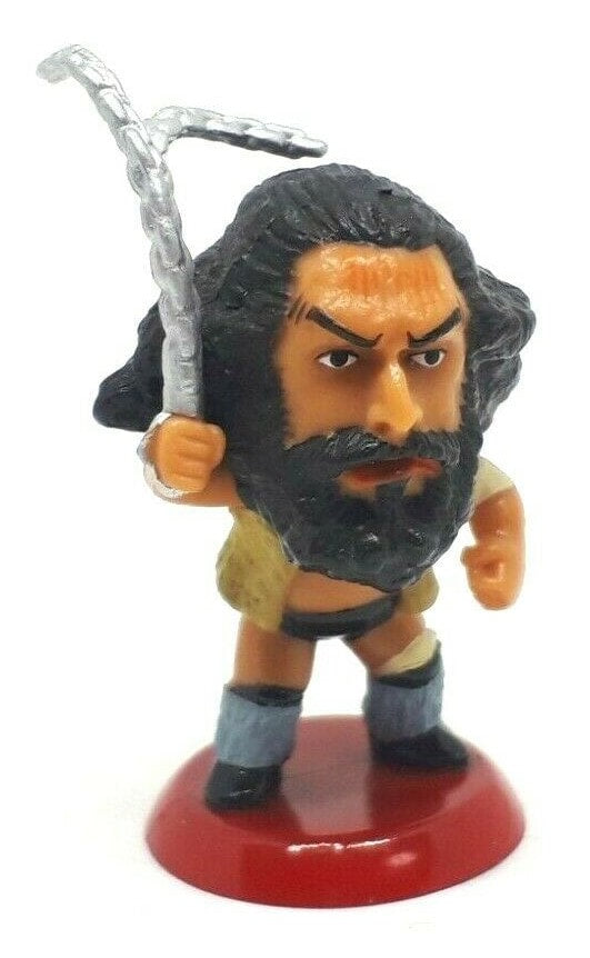 CharaPro Mini Big Heads/Pro-Kaku Heroes 5 Bruiser Brody [With Chain] Action & Toy Figures PWcatalog