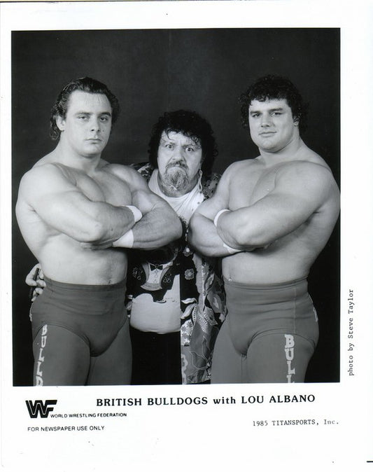 WWF-Promo-Photos1985-British-Bulldogs-Lou-Albano-RARE-