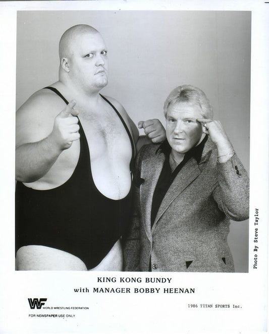 WWF-Promo-Photos1986-King-Kong-Bundy-BobbyThe-Brain-Heenan-