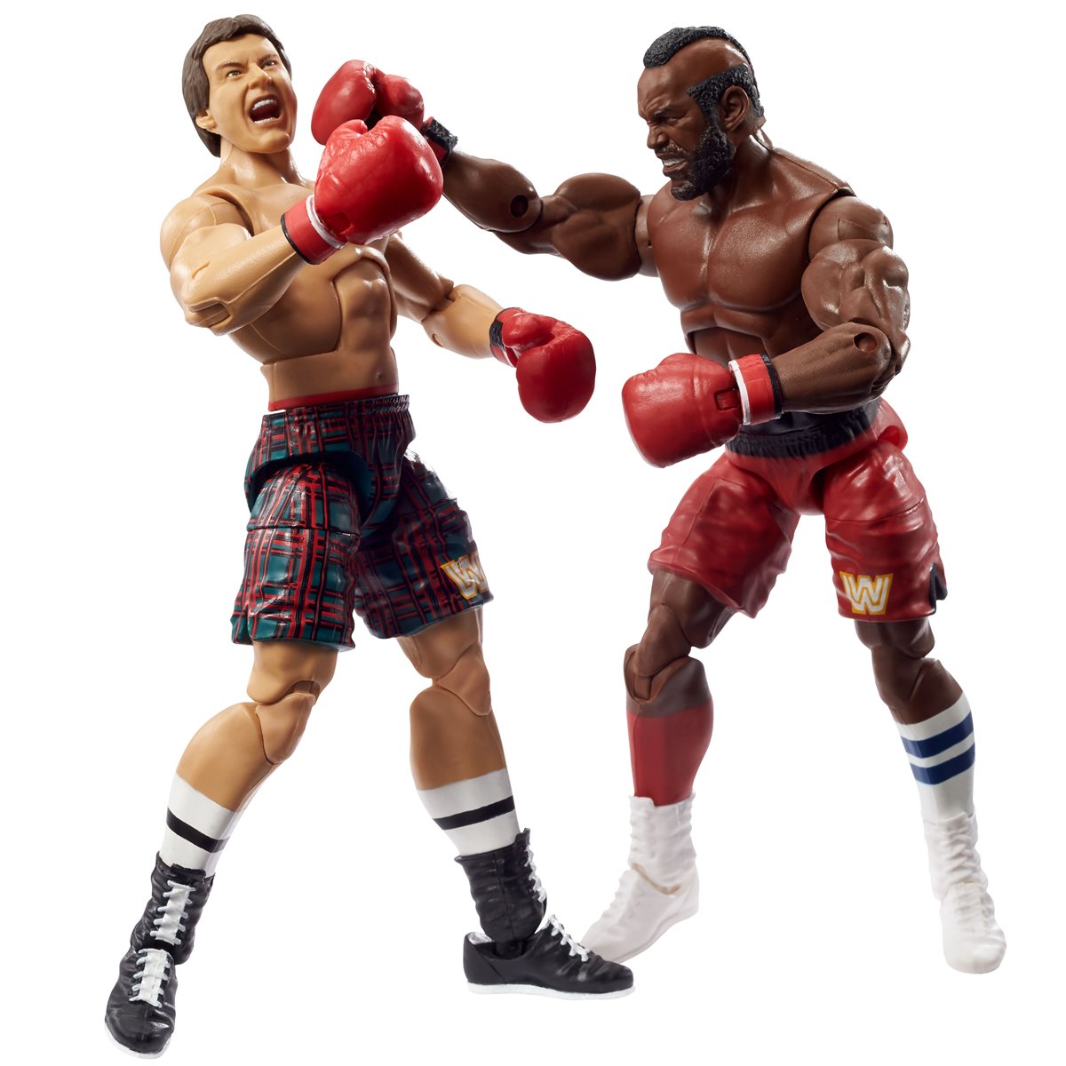 WWE Mattel 2-Packs Mr. T & "Rowdy" Roddy Piper