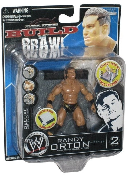 WWE Jakks Pacific Deluxe Build 'N' Brawl 2 Randy Orton