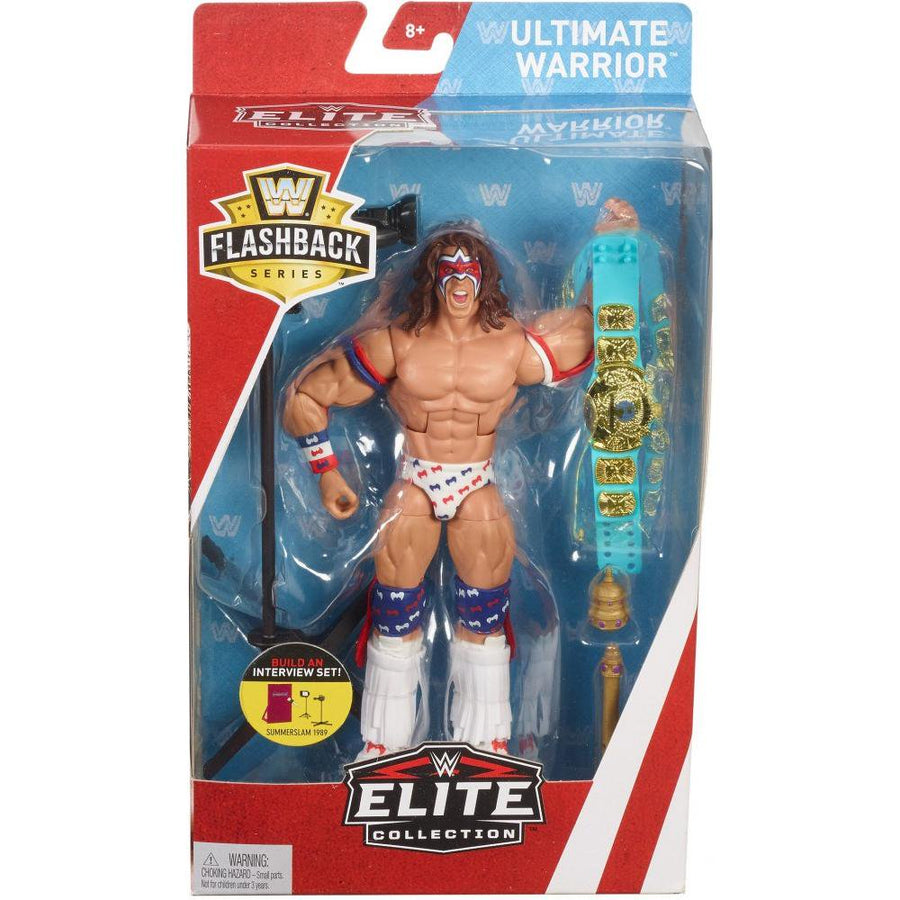 WWE Mattel Flashback Series 1 Ultimate Warrior [Exclusive] Action & Toy Figures PWcatalog