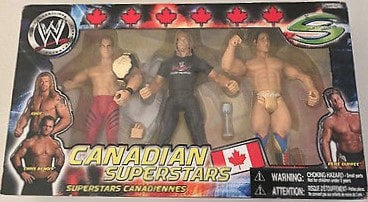 WWE Jakks Pacific Canadian Superstars [With Chris Benoit, Edge & Rene Dupree] Action & Toy Figures PWcatalog