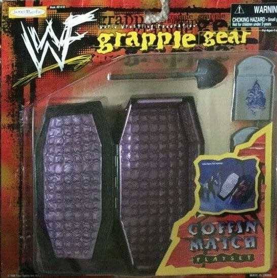 1998 WWF Jakks Pacific Grapple Gear Series 1: Coffin Match Playset