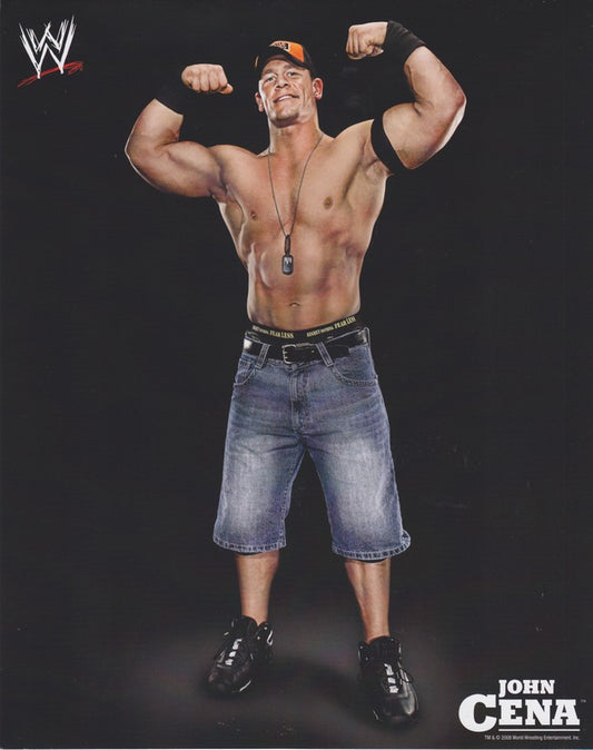 2008 John Cena WWE Promo Photo