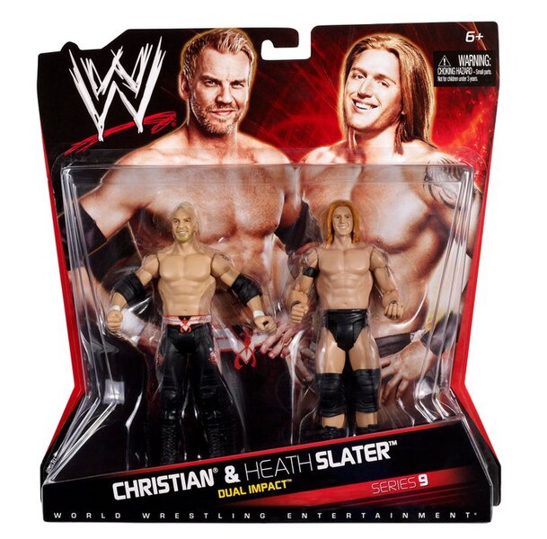 WWE Mattel Battle Packs 9 Christian & Heath Slater