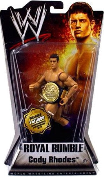 WWE Mattel Royal Rumble Heritage 1 Cody Rhodes [Chase] Action & Toy Figures PWcatalog