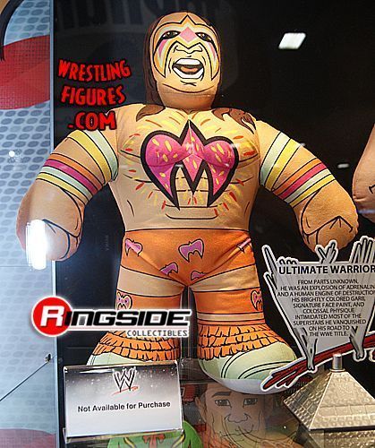 WWE Mattel Brawlin' Buddies Unreleased/Prototype Ultimate Warrior [Unreleased] Action & Toy Figures PWcatalog