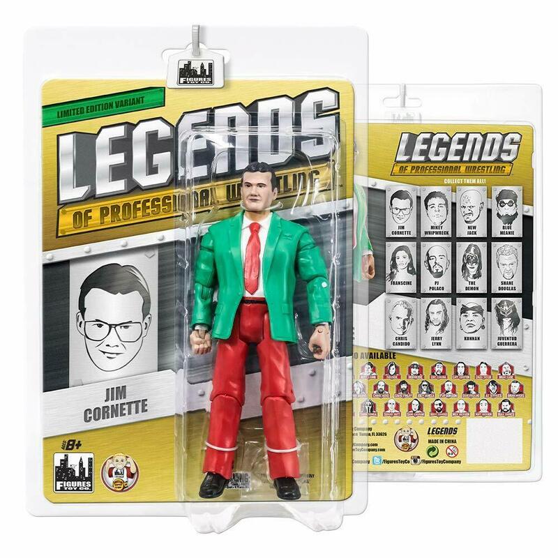 FTC Legends of Professional Wrestling [Modern] 1 Jim Cornette [Variant Edition] Action & Toy Figures PWcatalog