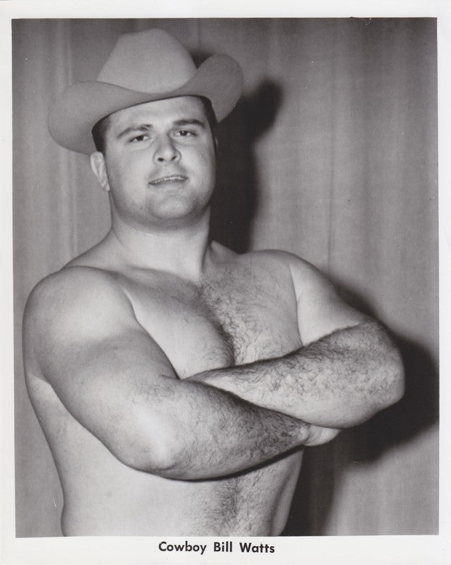 1970s Mid-South Cowboy Bill Watts Promo Photo