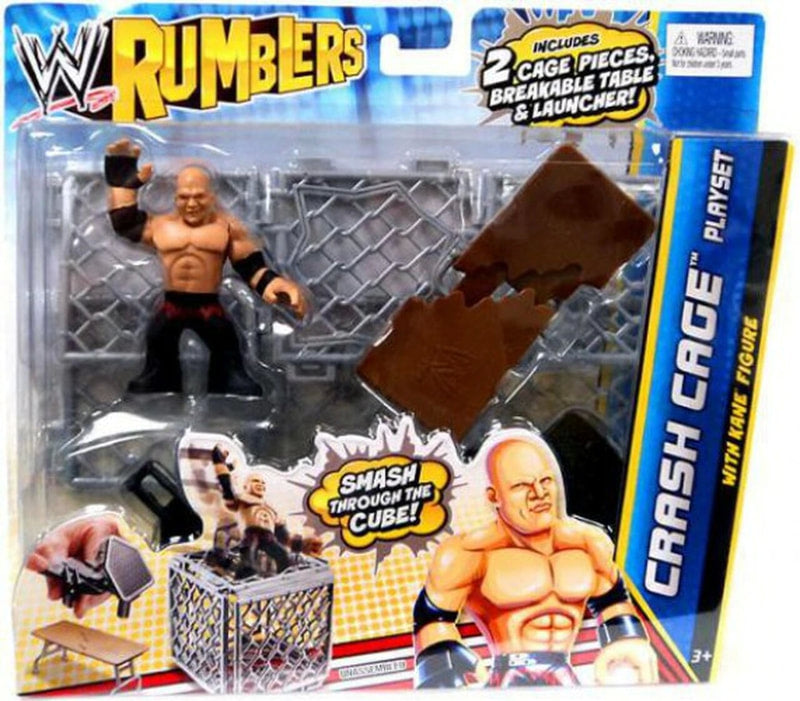 WWE Mattel Rumblers 2 Crash Cage Playset [With Kane]