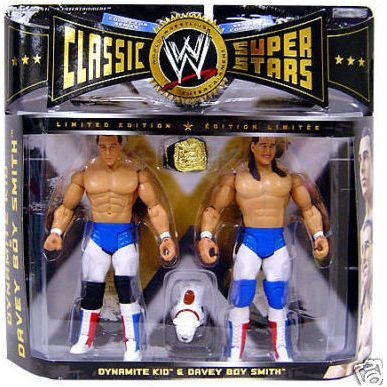 WWE Jakks Pacific Classic Superstars 2-Packs 9 Dynamite Kid & Davey Boy Smith