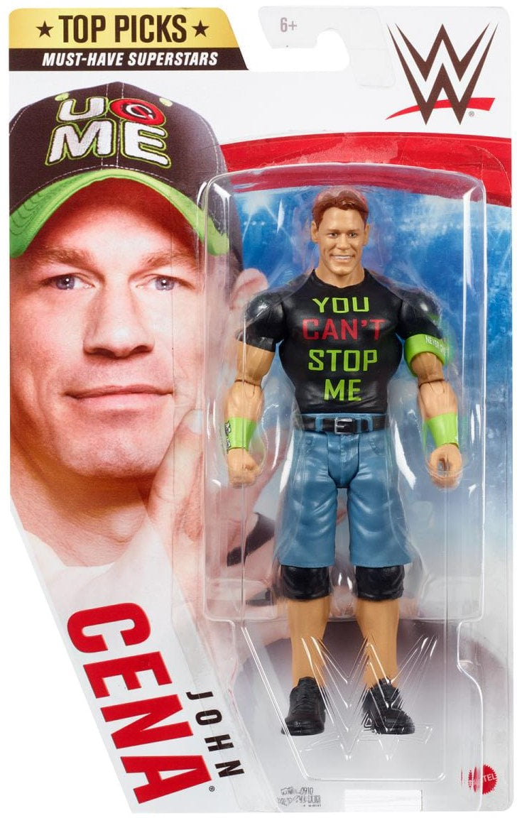 WWE Mattel Top Picks 2021 John Cena [With Shirt]