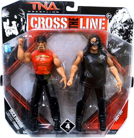 TNA/Impact Wrestling Jakks Pacific Cross the Line 4 Hulk Hogan & Abyss