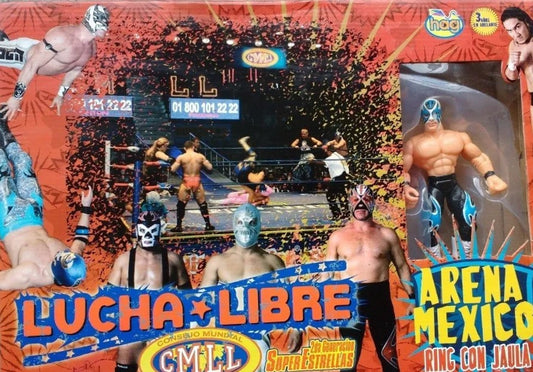 CMLL Hag Distribuidoras Super Estrellas Wrestling Rings & Playsets: Arena Mexico [With Atlantis]
