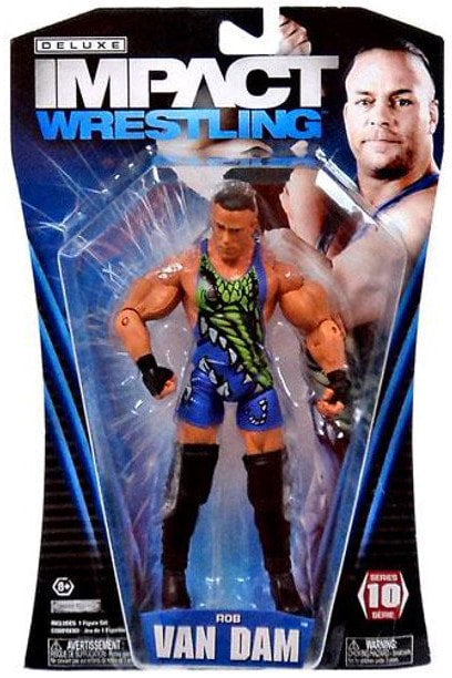 TNA/Impact Wrestling Jakks Pacific Deluxe Impact! 10 Rob Van Dam