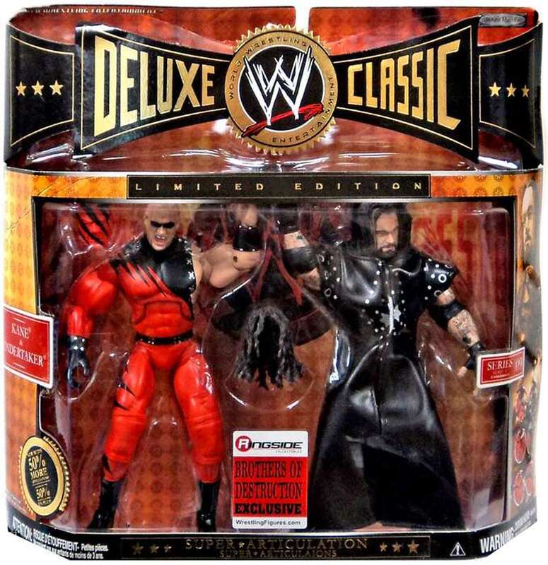 WWE Jakks Pacific Deluxe Classic Superstars Brothers of Destruction: Kane & Undertaker [Exclusive] Action & Toy Figures PWcatalog