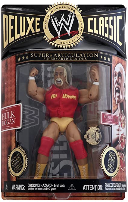 WWE Jakks Pacific Deluxe Classic Superstars 1 Hulk Hogan