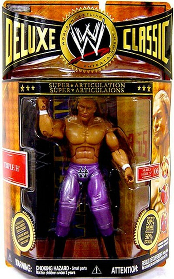 WWE Jakks Pacific Deluxe Classic Superstars 6 Triple H Action & Toy Figures PWcatalog