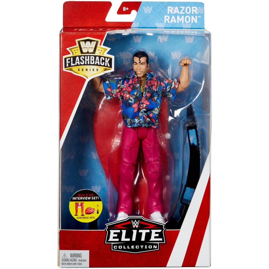WWE Mattel Flashback Series 2 Razor Ramon [Exclusive] Action & Toy Figures PWcatalog