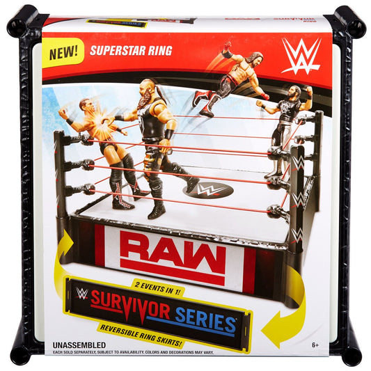 WWE Mattel Raw/Survivor Series Superstar Ring