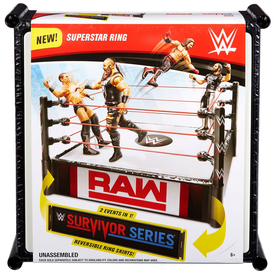 WWE Mattel Raw/Survivor Series Superstar Ring Action & Toy Figures PWcatalog