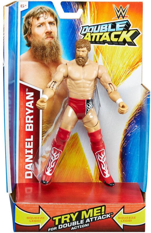 WWE Mattel Double Attack 1 Daniel Bryan