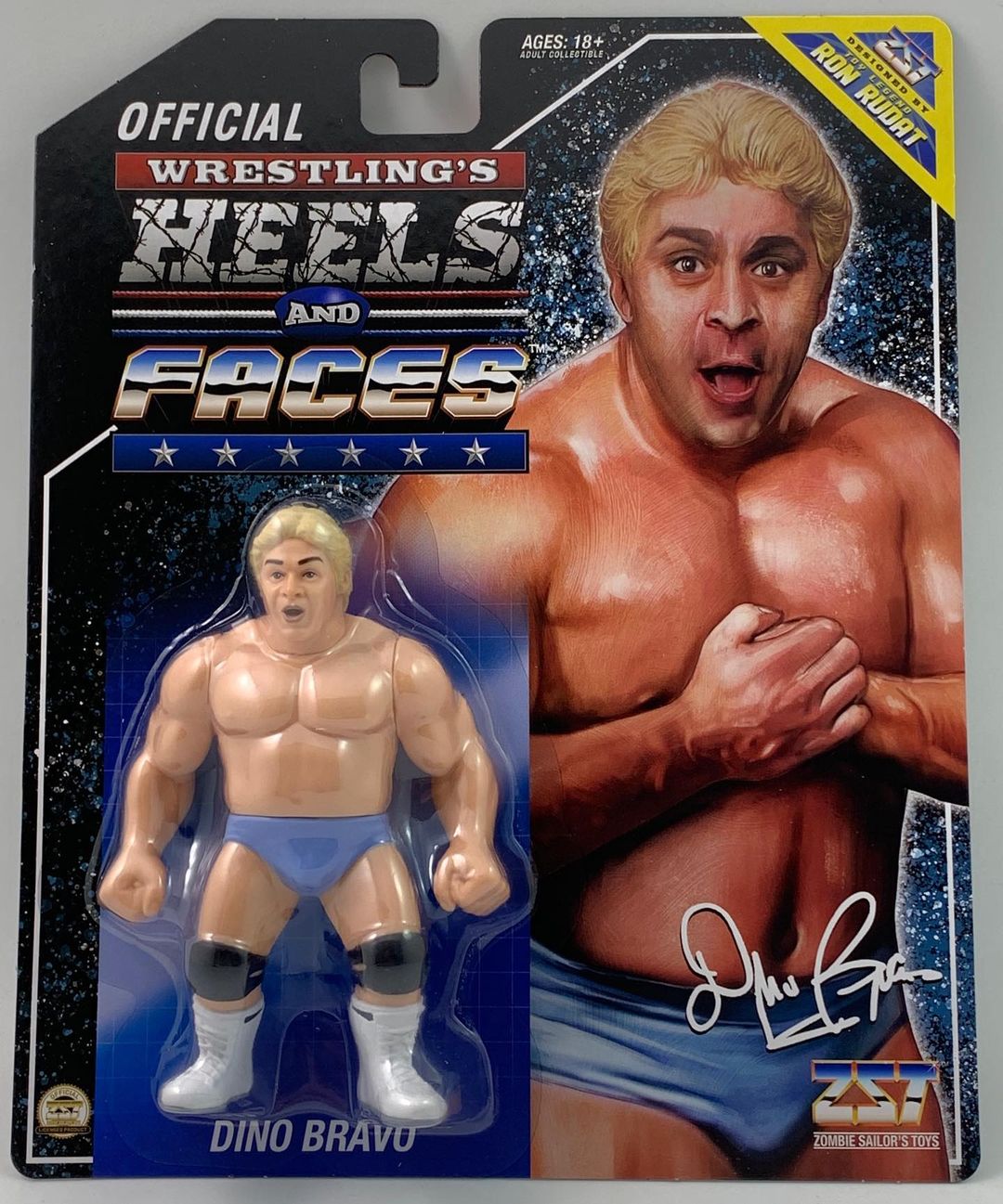 Zombie Sailor's Toys Wrestling's Heels & Faces 1 Dino Bravo