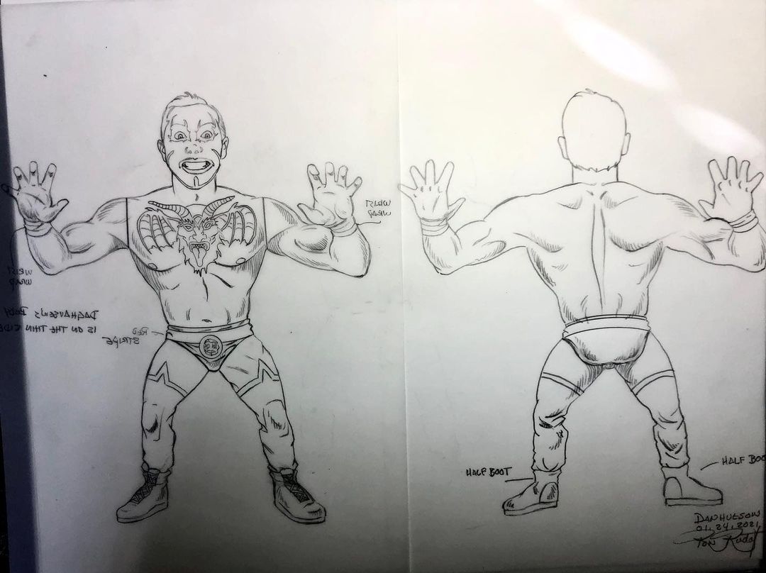 Zombie Sailor's Toys Wrestling's Heels & Faces Danhausen Action & Toy Figures PWcatalog