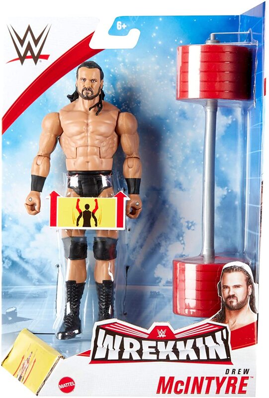 WWE Mattel Wrekkin' 3 Drew McIntyre Action & Toy Figures PWcatalog