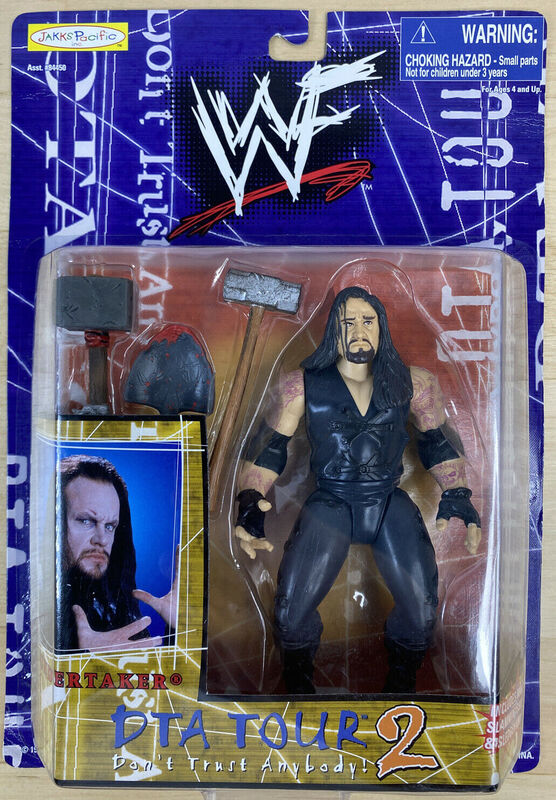 1999 WWF Jakks Pacific DTA Tour Series 2 Undertaker [Exclusive] Action & Toy Figures PWcatalog