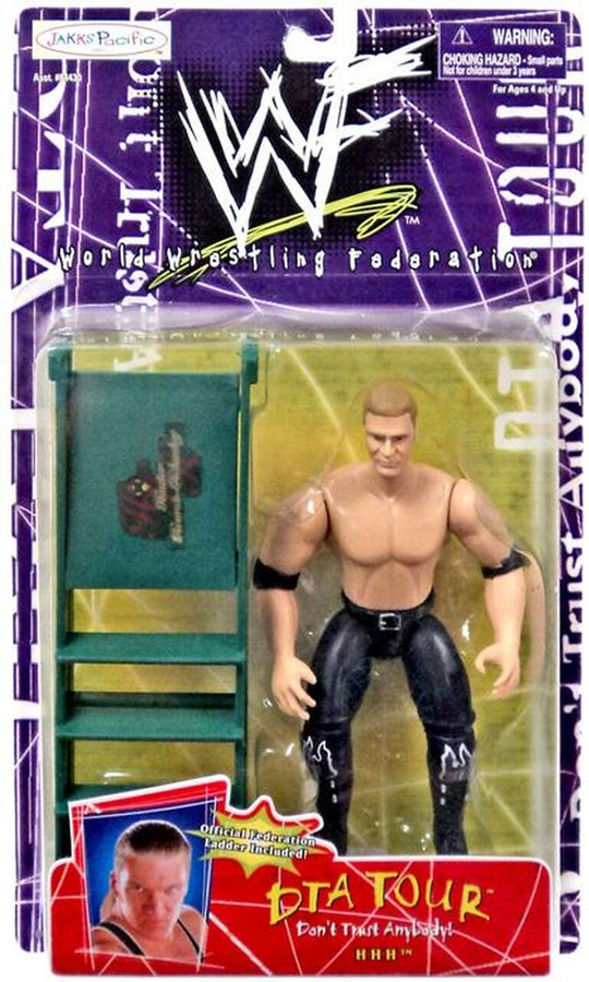 1999 WWF Jakks Pacific DTA Tour Series 1 HHH [Exclusive] Action & Toy Figures PWcatalog